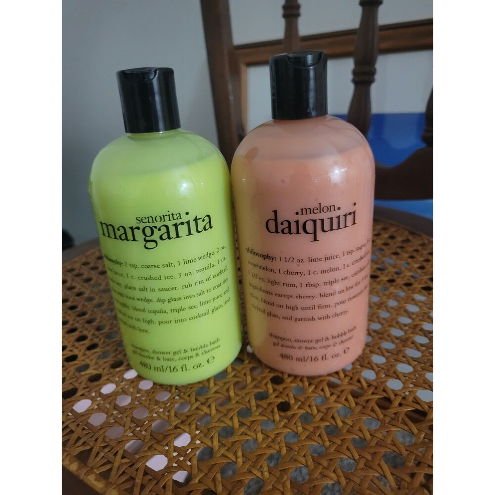 Senorita Margarita and Melon Daiquiri By Philosophy 16oz NEW